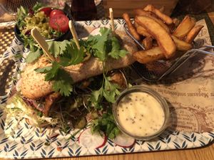 Beyond Meat Sausage   at Pivstro in Plzen