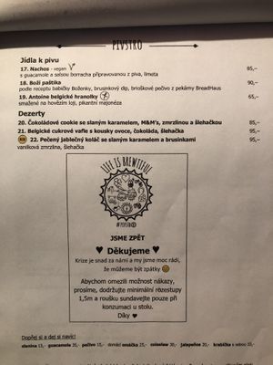 Next time I’m getting the nachos too. Even if they have to roll me out the door   at Pivstro in Plzen