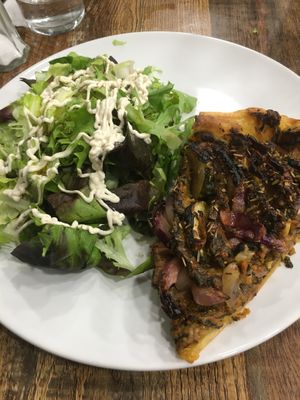 Quiche #Veganuary at Maison Sukoon in Paris