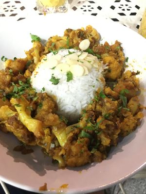 Aloo gobi #Veganuary at Maison Sukoon in Paris