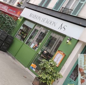 Facade at Maison Sukoon in Paris