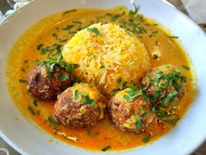 Malai Kofta curry at Maison Sukoon in Paris