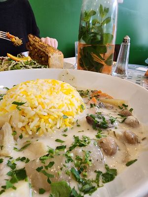 Flavourless blanquette vegetal  at Maison Sukoon in Paris