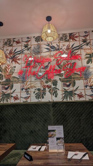 The interior of the restaurant at Maison Sukoon in Paris