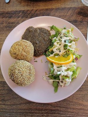 Arancini at Maison Sukoon in Paris