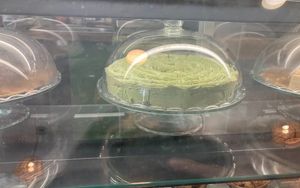 Pistachio cheesecake at Maison Sukoon in Paris