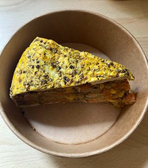 Their famous "tourte" at Maison Sukoon in Paris