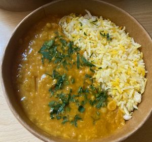 Their famous dahl at Maison Sukoon in Paris