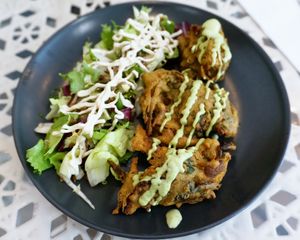 Pakora (appetizer) at Maison Sukoon in Paris