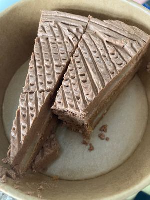 Pear & chocolate vegan cake  at Maison Sukoon in Paris