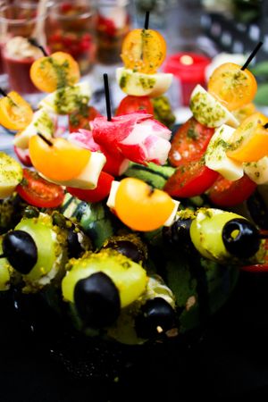 Pièces cocktail at Maison Sukoon in Paris