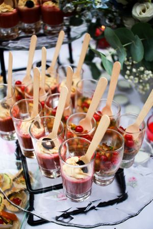 Pièces cocktail at Maison Sukoon in Paris