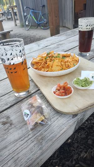 HUGE plate of nachos at House of Bird in Diemen