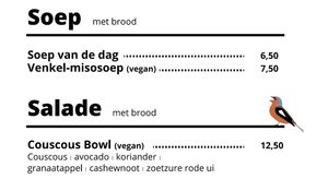 Lunch at House of Bird in Diemen