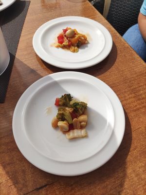 Litte vegan starter at Ratskeller in Gluckstadt