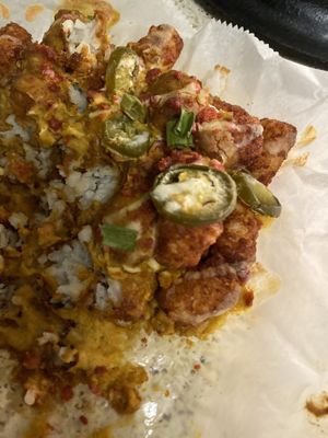 Loaded Tots at Tree Hugger Plant-Based Kitchen in Kansas City