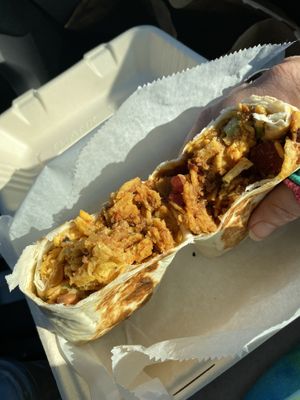 Frito Burrito  at Tree Hugger Plant-Based Kitchen in Kansas City