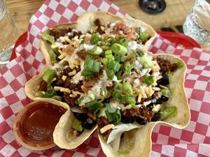Taco salad  at Tree Hugger Plant-Based Kitchen in Kansas City