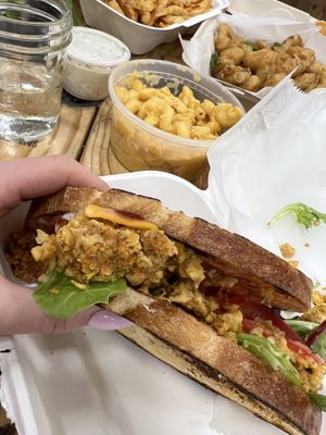 Meatloaf Sammy  at Tree Hugger Plant-Based Kitchen in Kansas City