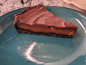 Peanut butter pie at Tree Hugger Plant-Based Kitchen in Kansas City