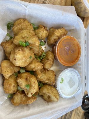 Buffalo cauliflower  at Tree Hugger Plant-Based Kitchen in Kansas City