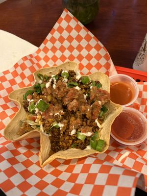 Taco saladd  at Tree Hugger Plant-Based Kitchen in Kansas City