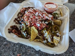 Ultimate Nachos at Tree Hugger Plant-Based Kitchen in Kansas City