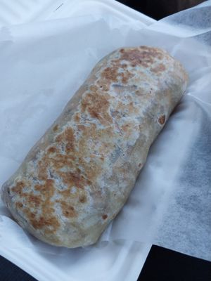 buffalo mac wrap at Tree Hugger Plant-Based Kitchen in Kansas City