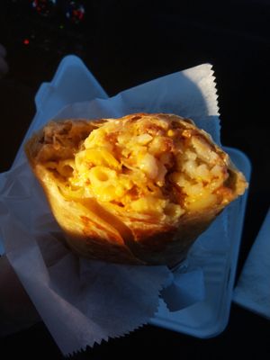buffalo mac wrap at Tree Hugger Plant-Based Kitchen in Kansas City
