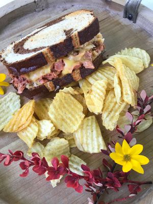 Reuben at Tree Hugger Plant-Based Kitchen in Kansas City
