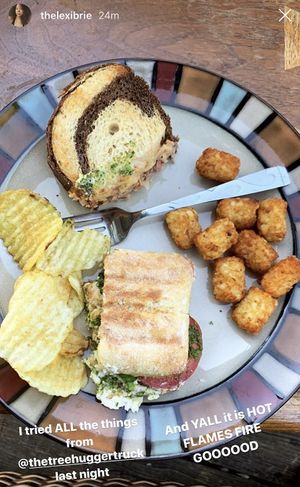 Caprese Panini and Reuben at Tree Hugger Plant-Based Kitchen in Kansas City