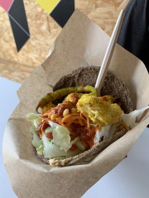   at Falafel Pedralbes in Barcelona