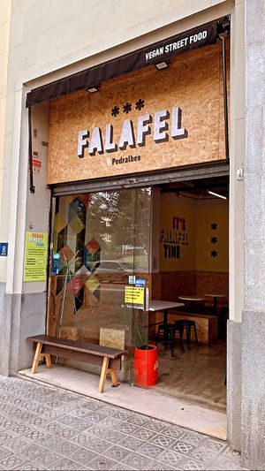   at Falafel Pedralbes in Barcelona