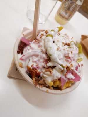 Bowl at Falafel Pedralbes in Barcelona