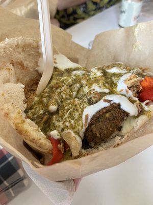   at Falafel Pedralbes in Barcelona