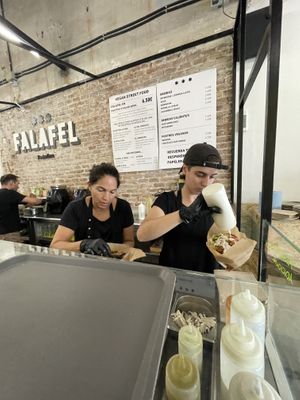 Desk  at Falafel Pedralbes in Barcelona