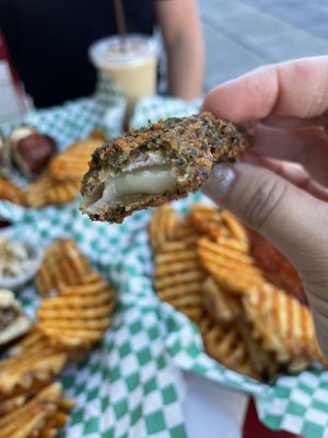 Mozz stick at Twisted Plants in Cudahy