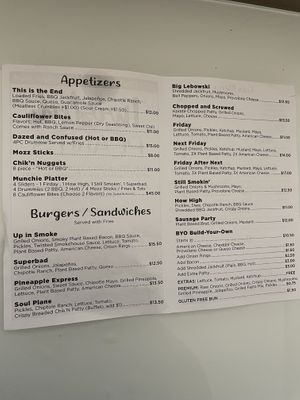 Menu at Twisted Plants in Cudahy