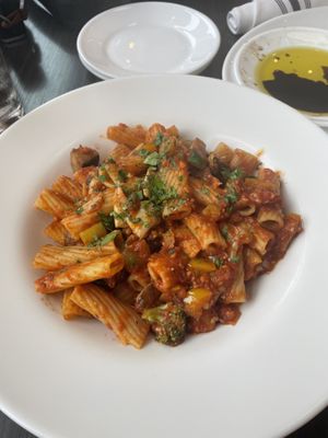 Pasta primavera w/o cheese  at Va Bene Caffe in Duluth