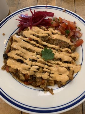 Breakfast Bowl made vegan  at Dovetail Cafe & Marketplace in Duluth