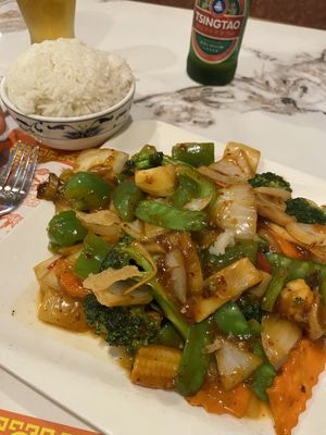 Stir fry vegetables  at Golden Inn in Superior