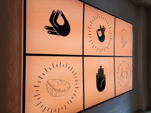 Logos at Lankan Filling Station in Sydney