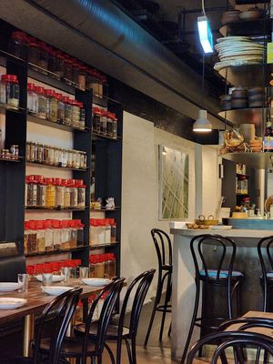 Interior at Lankan Filling Station in Sydney