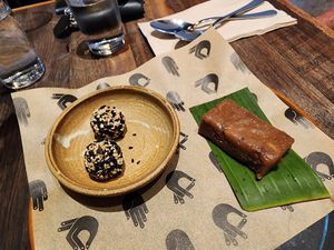 Dessert at Lankan Filling Station in Sydney