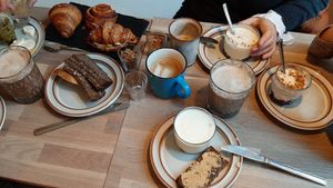 Breakfast at Cafe Harepus in Aarhus