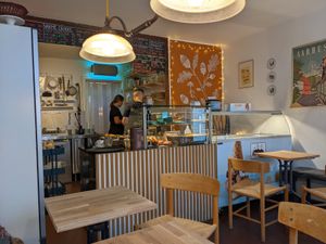 Interior at Cafe Harepus in Aarhus