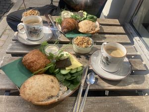 Breakfast   at Cafe Harepus in Aarhus