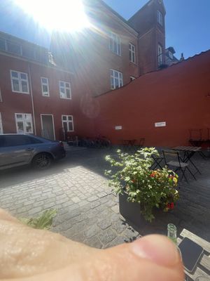 Outdoor  at Cafe Harepus in Aarhus