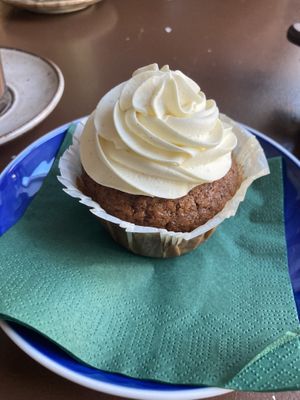 Carrot Cupcake  at Cafe Harepus in Aarhus