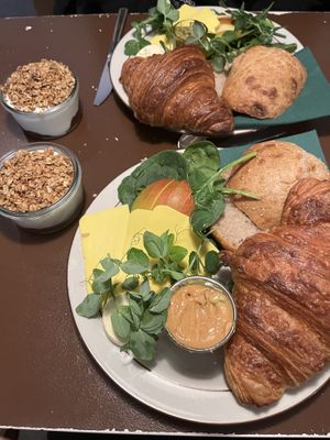 big breakfast plate  at Cafe Harepus in Aarhus
